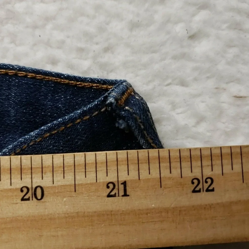 Old Navy Jeans Mens 42x28 Blue Regular Straight Stretch Denim Pants Dark Wash